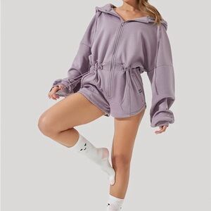 Popflex Cloud Romper- Dusty Mauve S/M